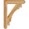 Ekena Millwork Merced Craftsman Rough Sawn Bracket, Western Red Cedar, 4"W x 24"D x 32"H BKT04X24X32MRC04RWR - alternate 3
